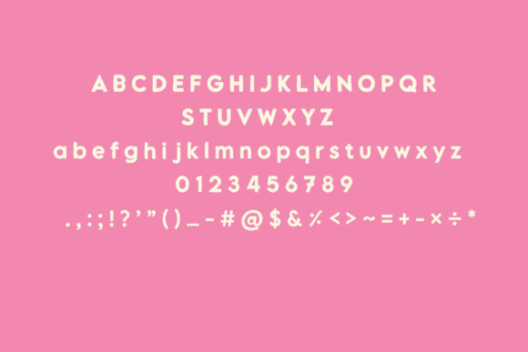 Fearlariny Font PNG with transparent background - Preview 1