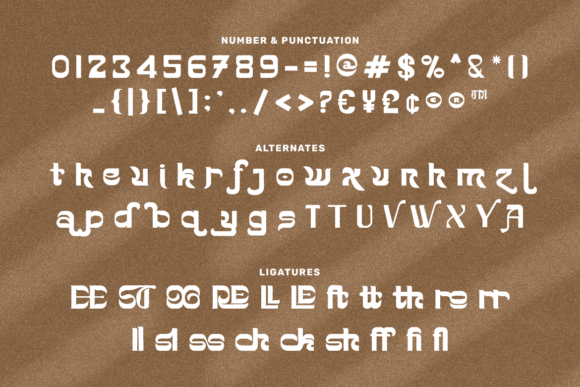 Fondre Font PNG with transparent background - Preview 6