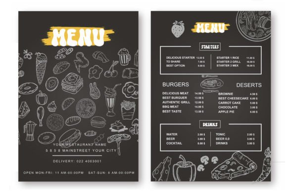 Food Dingbat Font - Preview 2