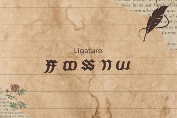 Fourient Font PNG with transparent background - Preview 4