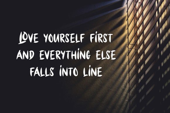 Lock Side Font PNG with transparent background - Preview 3