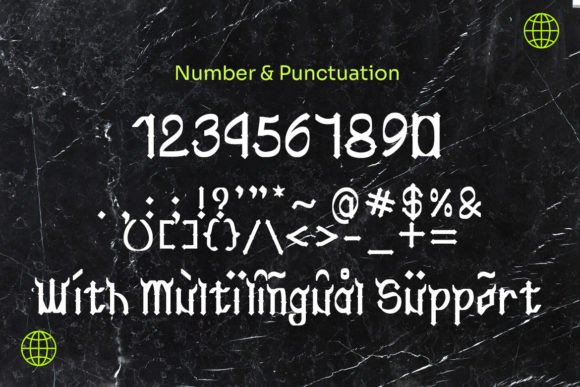 Metaliva Font PNG with transparent background - Preview 4