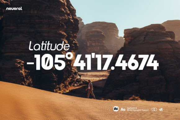 Neueral Grotesk Variable Font PNG with transparent background - Preview 1