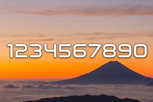 Prefectures Font PNG with transparent background - Preview 2