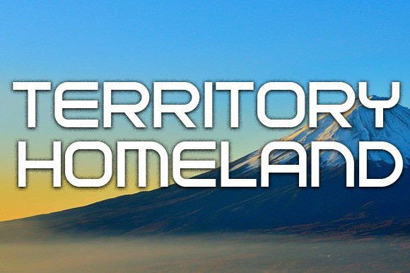 Prefectures Font PNG with transparent background - Preview 3