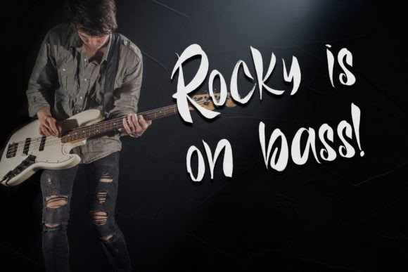 Rockfury Font PNG with transparent background - Preview 4