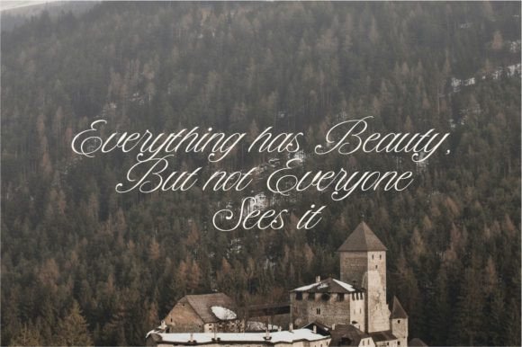 Rosmerta Font PNG with transparent background - Preview 3