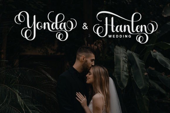 Santha Font PNG with transparent background - Preview 3