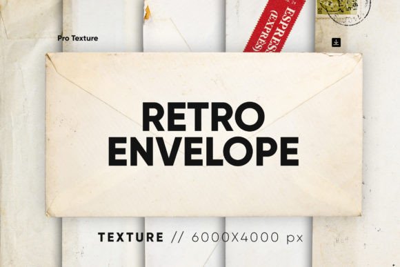 20 Retro Envelope Texture HQ