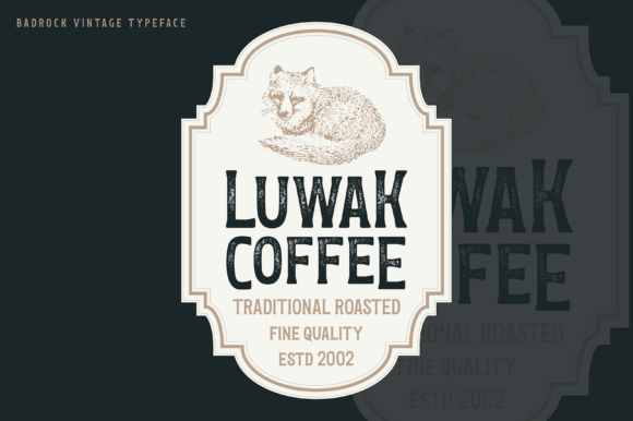 Badrock Font - Preview 1