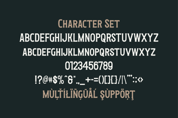 Badrock Font - Preview 5