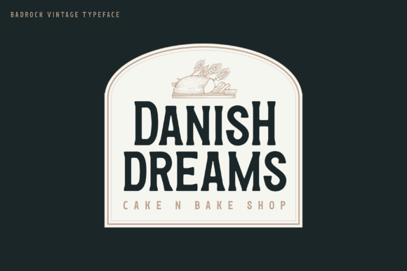 Badrock Font - Preview 3
