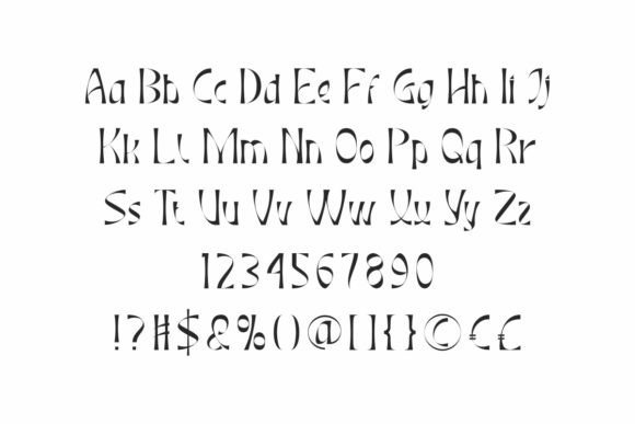 British Throne Font - Preview 3