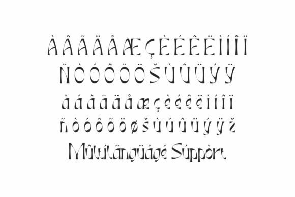 British Throne Font - Preview 5