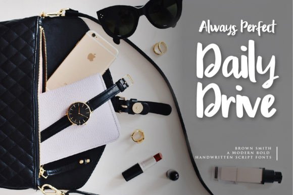 Brown Smith Font - Preview 6
