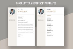 Clean Resume Template for Word Graphic by Aivos · Creative Fabrica
