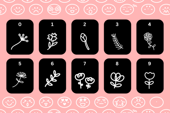 Emoji Doodle Font - Preview 4