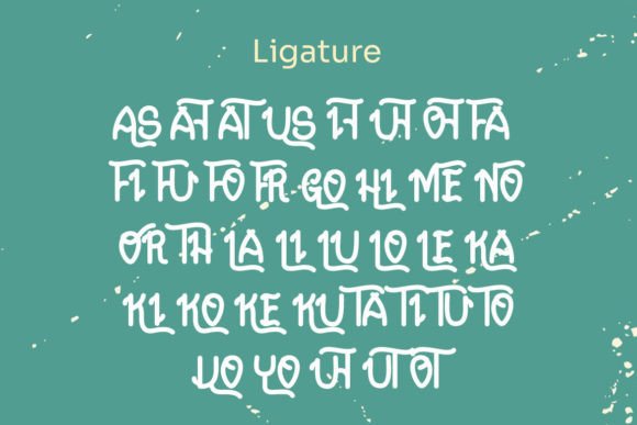 Estafosa Font - Preview 6