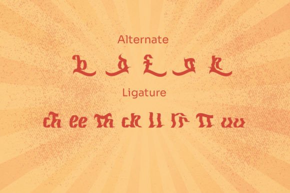 Fellaud Font - Preview 4