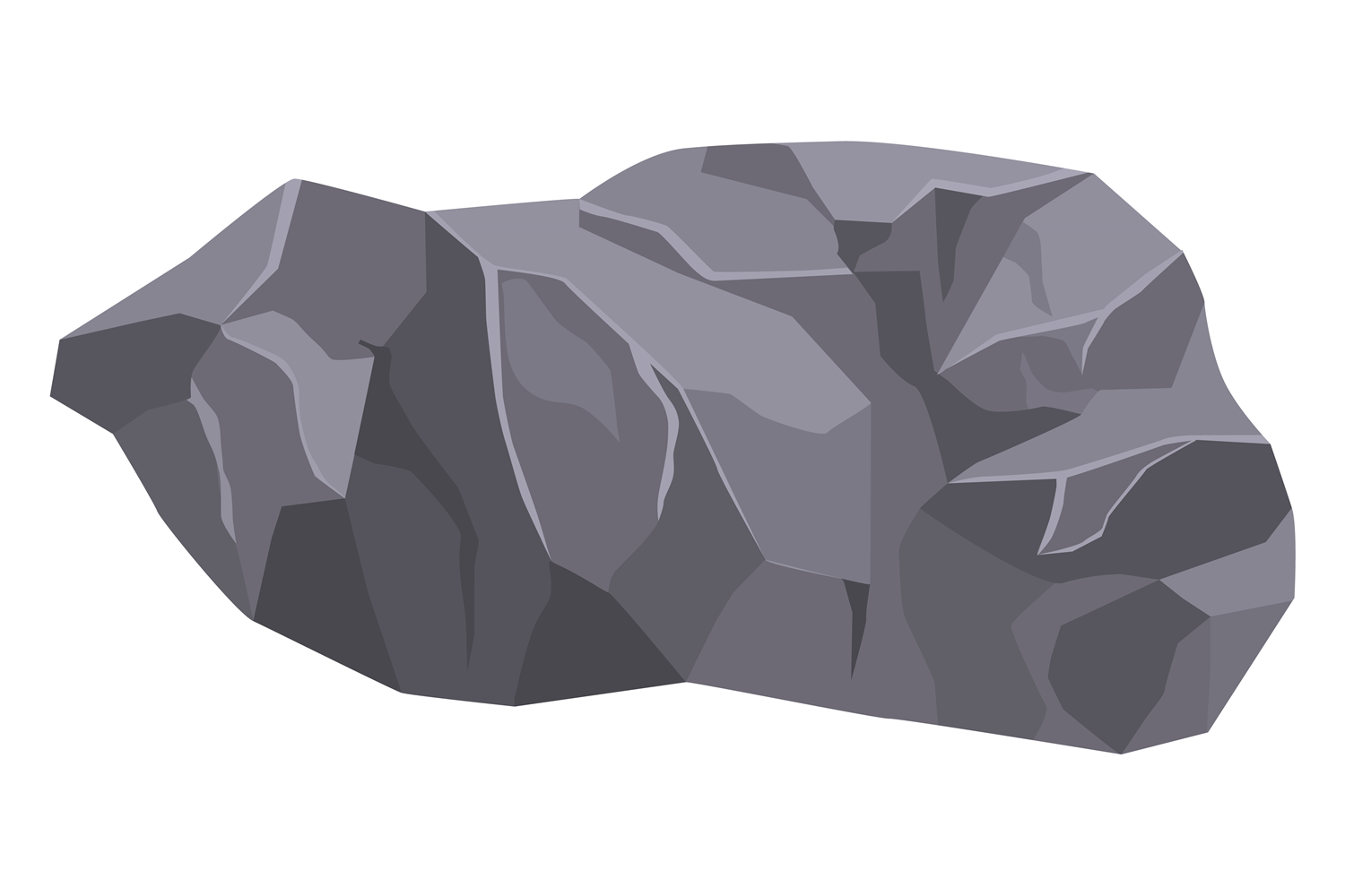 Gray Gravel Rock. Land Ground Element. C Graphic by ladadikart ...