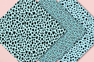 Mint Animal Print Seamless Paper Graphic by rosarioruiz · Creative Fabrica