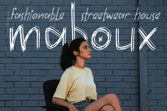 Mocklesite Font PNG with transparent background - Preview 4