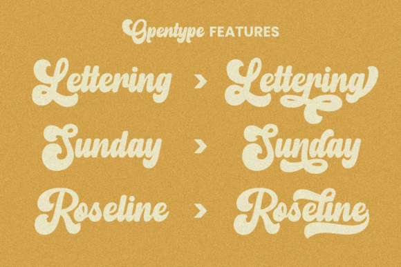 Monchila Font PNG with transparent background - Preview 5
