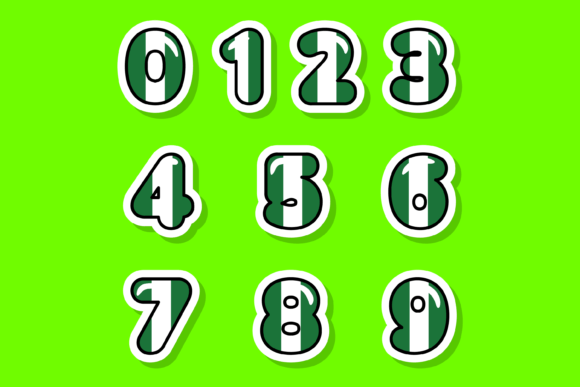Nigeria Font PNG with transparent background - Preview 2
