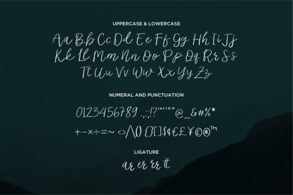 Noerdick Font font preview - 5
