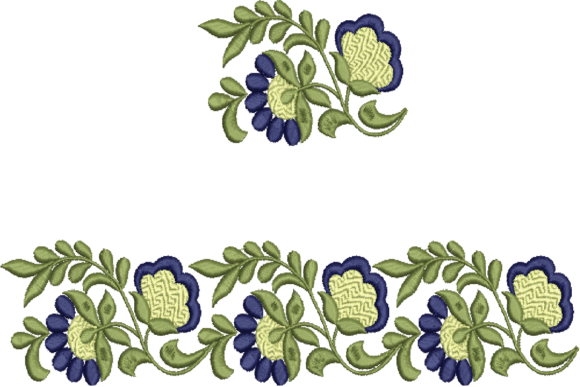 Spring Floral Border
