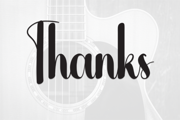 Acoustic Font - Preview 6