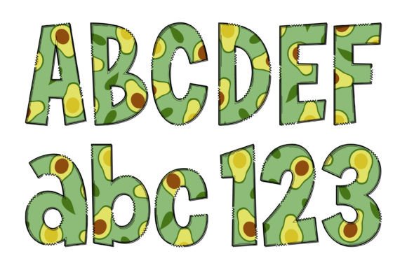 Avocado Fusion Font - Preview 1