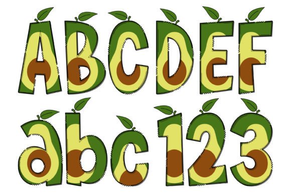 Avocado Fusion Font - Preview 2