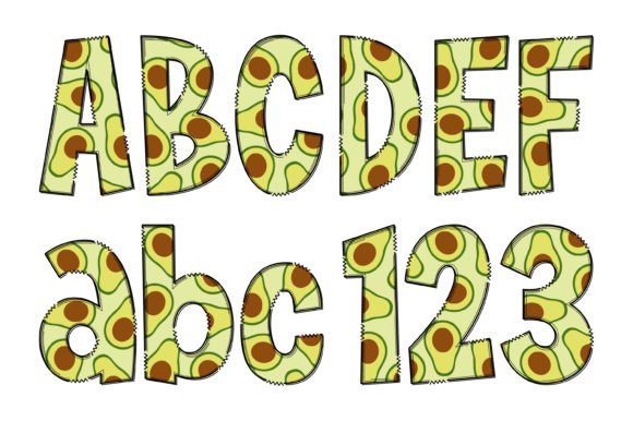 Avocado Fusion Font - Preview 3