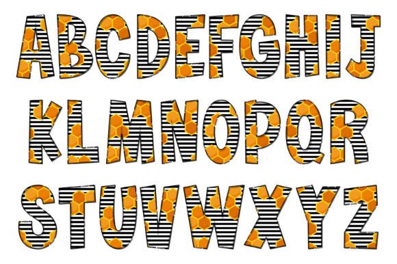 Bee Hive Font - Preview 1