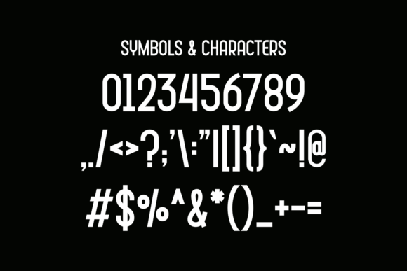 Brusan Font - Preview 2
