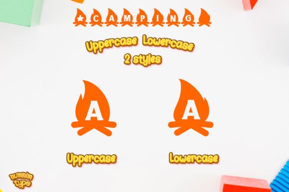 Camping Font - Preview 1