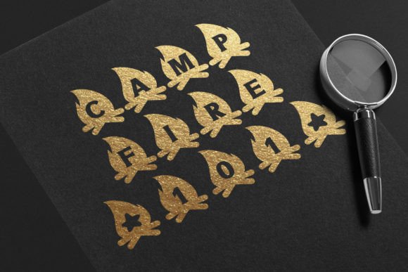 Camping Font - Preview 2