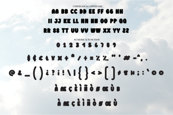 Cloudy Font - Preview 6
