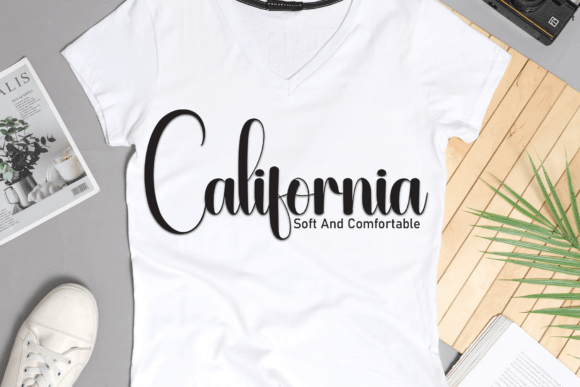 Coastal Font PNG with transparent background - Preview 2