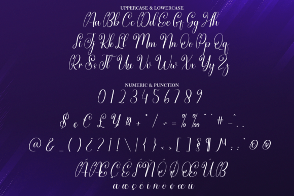 Dark Purple Font PNG with transparent background - Preview 4