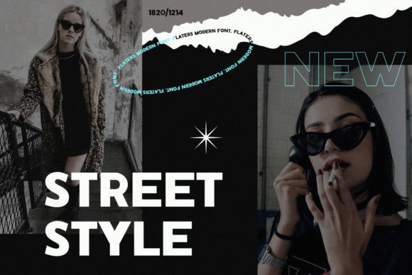 Flaters Font - Preview 1