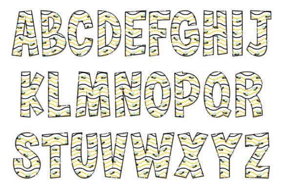 Flying Bee Font - Preview 1