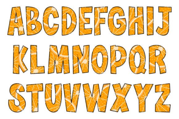 Fresh Orange Font - Preview 1
