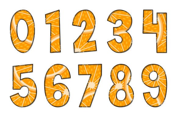 Fresh Orange Font - Preview 3