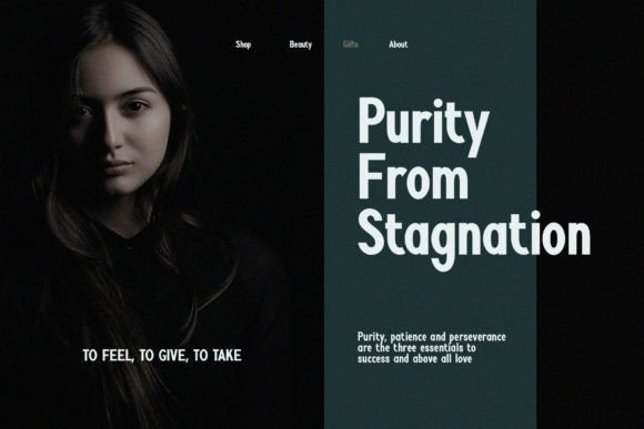 Getfabio Font PNG with transparent background - Preview 2