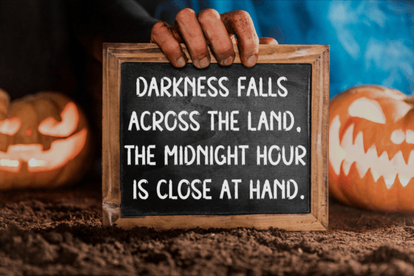 Halloween Font - Preview 3