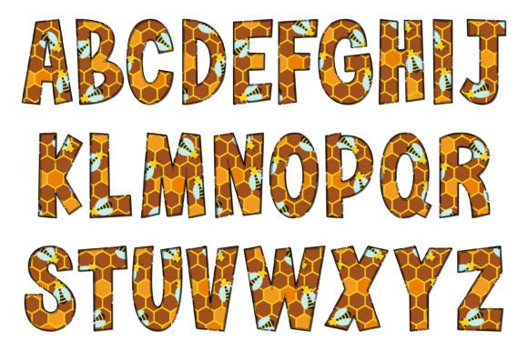 Honey Bee Font - Preview 1
