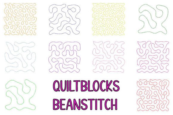 Quiltblock Patterns 2.6“ / 67 Mm