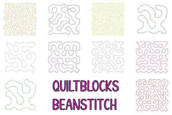 Quiltblock Patterns 2.6“ / 67 Mm